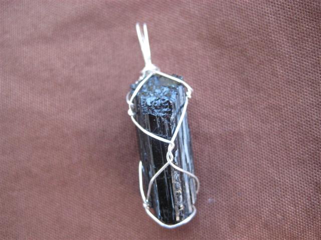 Tourmaline Black Pendant, cleanes and purifies 1448